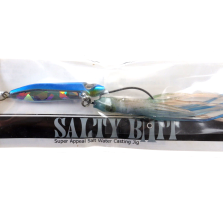 DUEL Salty Bait INCHIKU - 20 g - Colore CHB Casting Jig Octopus - AZ705