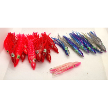 Lotto Gomme assortite - Soft bait - Esche morbide - Pesca - CD971