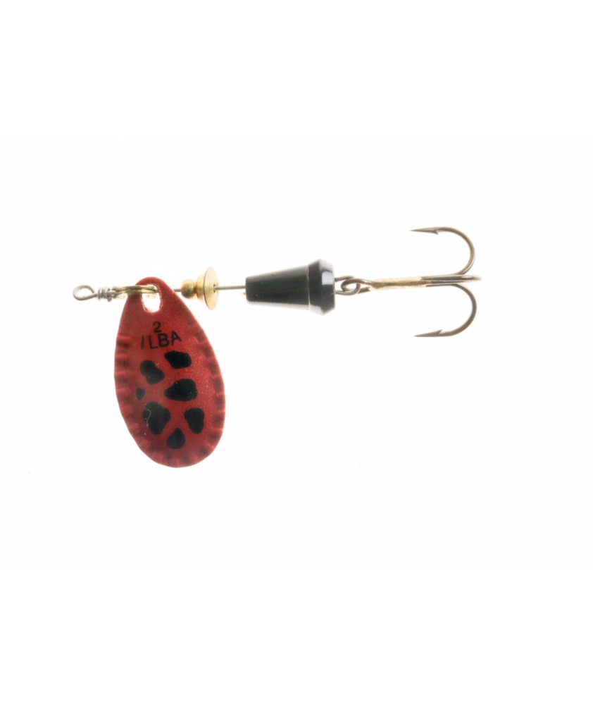 ILBA ITALIA Spark - CUCCHIAINO MIS 2 - 5 gr - Rosso - treble hook AZ783