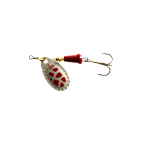 ILBA ITALIA Spark - CUCCHIAINO MIS 2 - 5 gr - BIANCO - treble hook AZ784