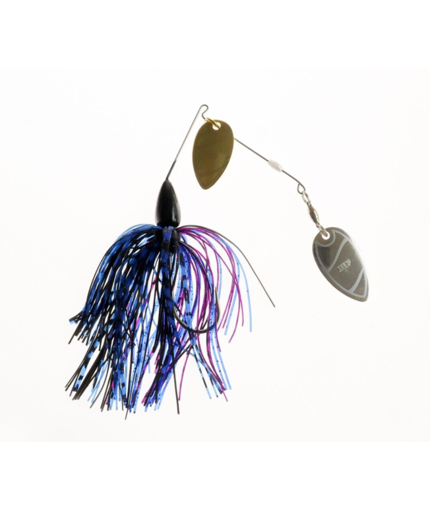 SPINNERBAIT 18,5 gr - Black bass - assemblato con accessori Black Flagg - AZ786