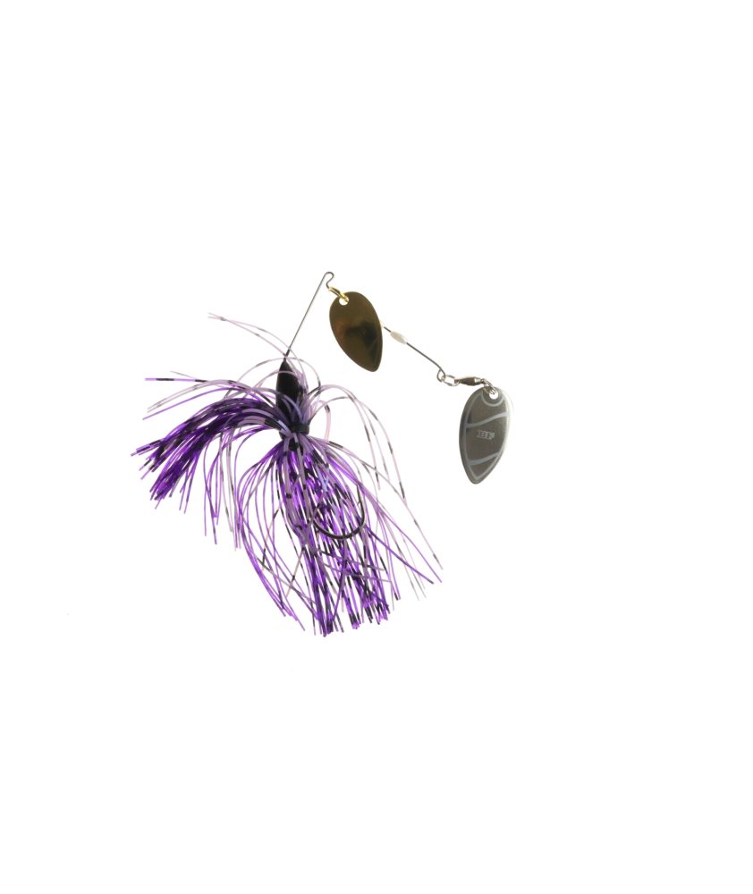 SPINNERBAIT 18,5 gr - Black bass - assemblato con accessori Black Flagg - AZ788