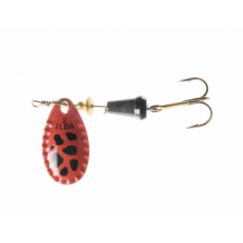 ILBA ITALIA Spark - CUCCHIAINO MIS 2 - 5 gr - Rosso - treble hook AZ783