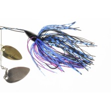 SPINNERBAIT 18,5 gr - Black bass - assemblato con accessori Black Flagg - AZ786