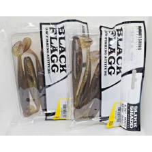 Lotto di 4 esche Lago Trota Bass + 1 Real Winner Originale Nuovo - EF180