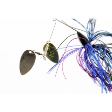 SPINNERBAIT 18,5 gr - Black bass - assemblato con accessori Black Flagg - AZ786