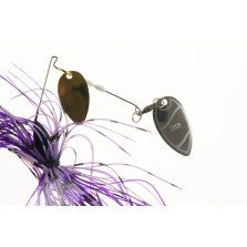 SPINNERBAIT 18,5 gr - Black bass - assemblato con accessori Black Flagg - AZ788