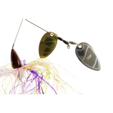 SPINNERBAIT 18,5 gr - Black bass - assemblato con accessori Black Flagg - AZ791