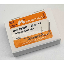 Ami MUSTAD - Ref. 2339D - Size 14 - Pezzi 100 - Duratin - EF360