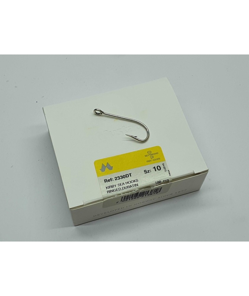 Ami con occhiello MUSTAD - Ref. 2330DT - Size 10 - Pezzi 100 - Duratin - EF375