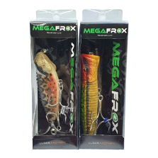 2 Artificiali LURES FACTORY - 16 e 21 g - 7.5 e 10 cm - N.4 e N. 2 - EF397