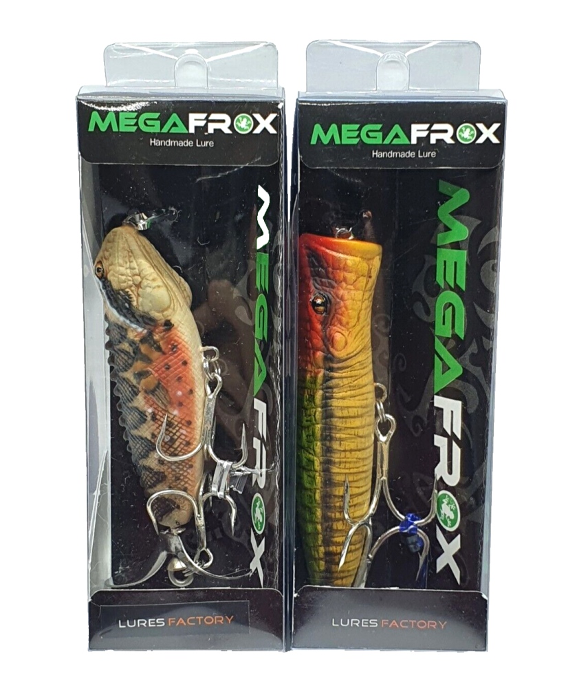 2 Artificiali LURES FACTORY - 16 e 21 g - 7.5 e 10 cm - N.4 e N. 2 - EF397