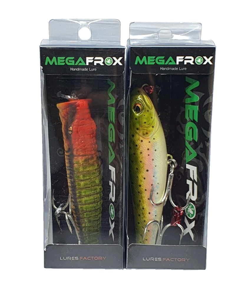 2 Artificiali LURES FACTORY Caiman Popper e Sushi - 21 g - 10 cm - N. 2 - EF398