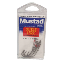 Ami MUSTAD - Ref. 91752BLN - Size 2/0 - Pezzi 5 - Black Bass EF406