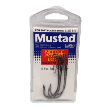 Ami MUSTAD - Ref. 91752BLN - Size 5/0 - Pezzi 5 - Black Bass EF410