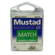 2 Bustine da 25 pezzi - Ami MUSTAD Match - Ref. 12498 - Size 20 - EF389