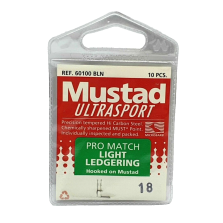 2 Bustine da 10 pezzi - Ami MUSTAD Ultrasport - Ref. 60100BLN - Size 18 - EF392