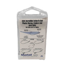 Ami MUSTAD - Ref. 91761BLN - Size 1/0 - Pezzi 5 - Black Bass EF412