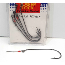 Ami MUSTAD - Ref. 91752BLN - Size 5/0 - Pezzi 5 - Black Bass EF410