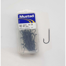 2 Pacchetti da 50 Pezzi - Ami MUSTAD - Ref. 3275 - Size 3 - EF427