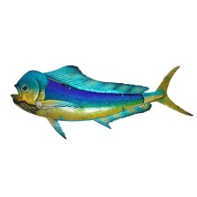 COLIBRI Decorazione Parete a forma di pesce Dorado 99 x 27 cm IDEA REGALO AZ243