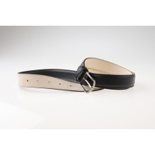 Cintura classica da uomo in pelle COLIBRI altezza 3 cm - Colore Nero