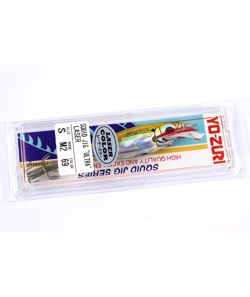 Totanara YO-ZURI Squid Jig Ultra Laser A1022-69 - Size S - M2 - Col. 69 - AB76