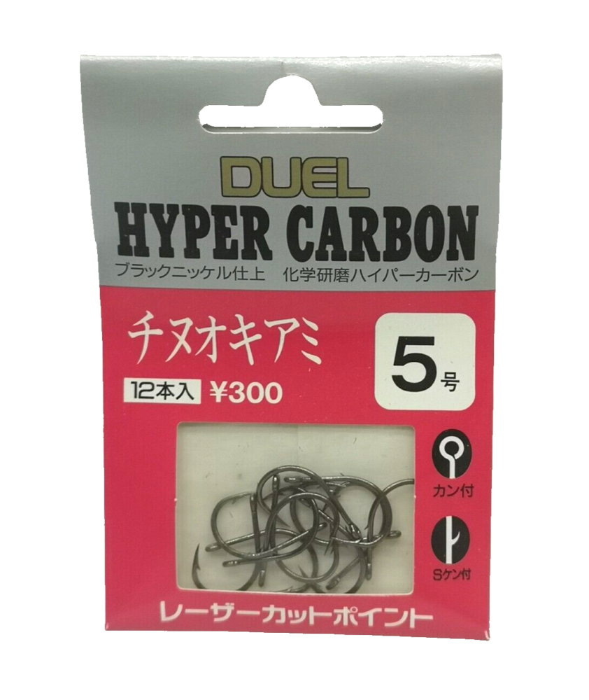 1 Bustina 12 pz Ami DUEL Hyper Carbon Ref. K537, S:5 ardiglioni occhiello AB278