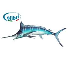 COLIBRI Decorazione murale a forma di Marlin - 95 x 27 cm IDEA REGALO AZ245